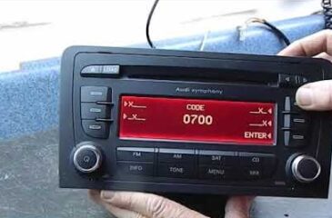 Audi A3 Radio Code