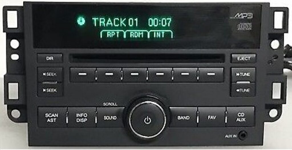 Chevrolet Aveo Radio Code