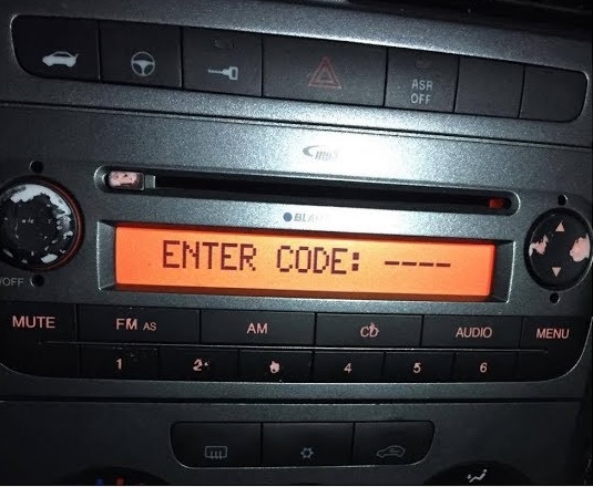 Fiat Stilo Radio Code