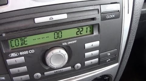 Ford Radio Code