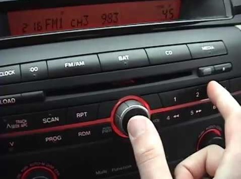 Mazda Radio Code