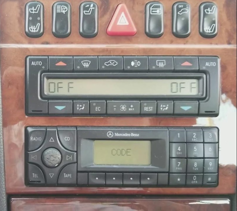 Mercedes Radio Code