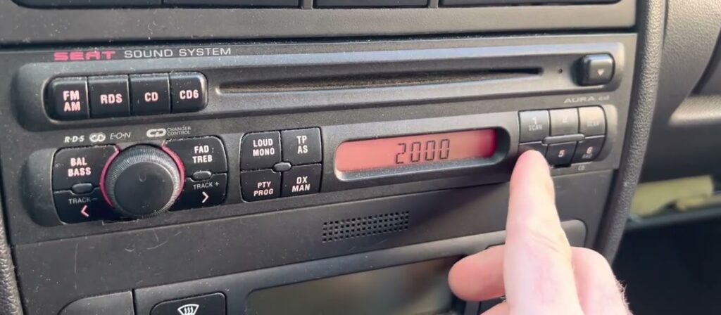 Seat Radio Code