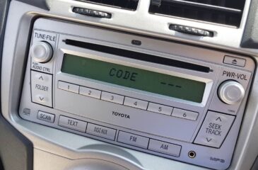 Toyota Radio Code